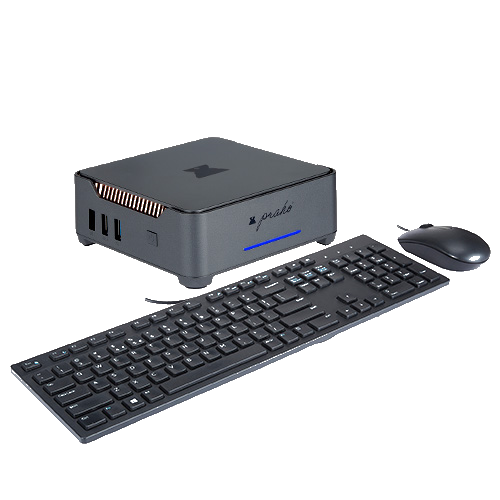 Praho 2.1 | With Keyboard and Mouse | Mini PC 2024